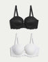 Marks & Spencer "2pk Wired Multiway Push Up Bras A-E"